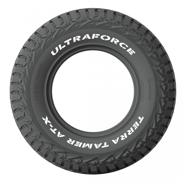 245/70 R17 119/116S ULTRAFORCE TERRA TAMER AT-X Etykieta:D-C-B-75 dB